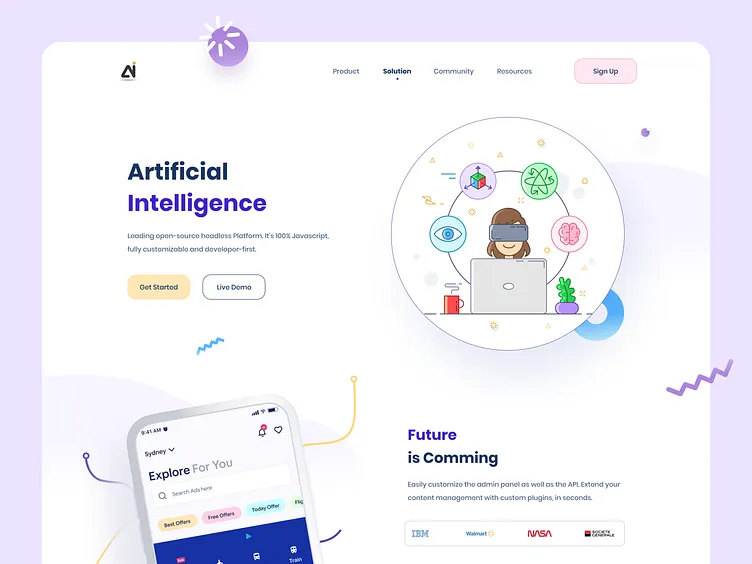 Landing Page